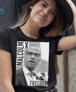 Malcolm X Freedom photo shirt