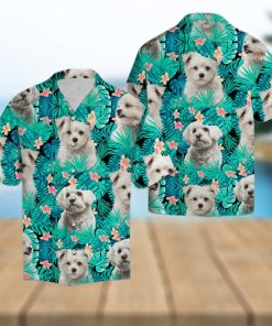 Maltese Hawaiian Shirt