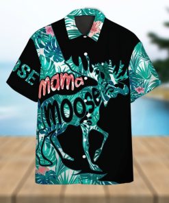 Mama Moose Mother Day Hawaiian Shirt