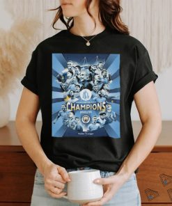 Manchester City Fc Champions 2023 Premier League poster Shirt