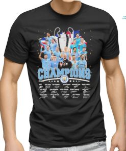 Manchester City Fc Premier League 2022 2023 Champions Signatures Shirt