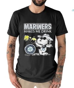 Mariners Makes Me Drink Snoopy Shirt