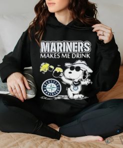 Mariners Makes Me Drink Snoopy Shirt