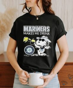 Mariners Makes Me Drink Snoopy Shirt