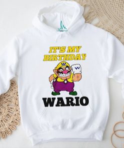 Mario Bros Wario it’s my Birthday game shirt