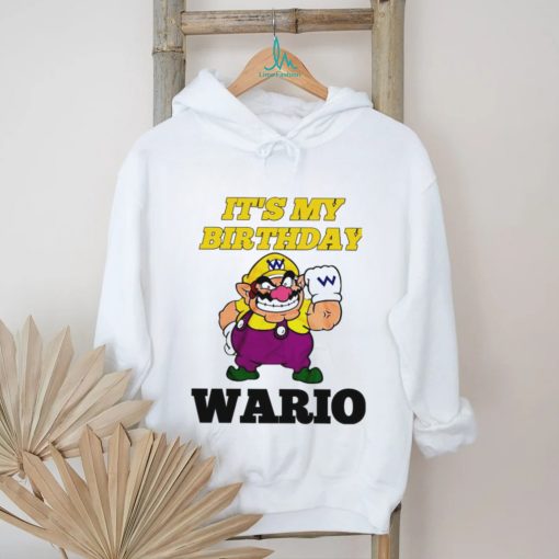 Mario Bros Wario it’s my Birthday game shirt