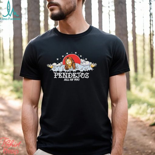 Mario Lopez Wearing Pendejos All Of You Shirt