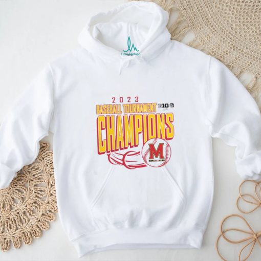 Maryland Terrapins 2023 Big Ten Baseball Conference Tournament Champions T Shirt