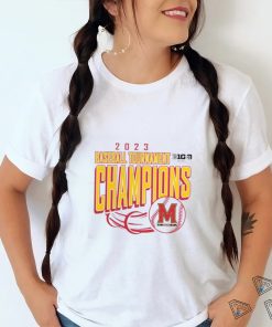 Maryland Terrapins 2023 Big Ten Baseball Conference Tournament Champions T Shirt