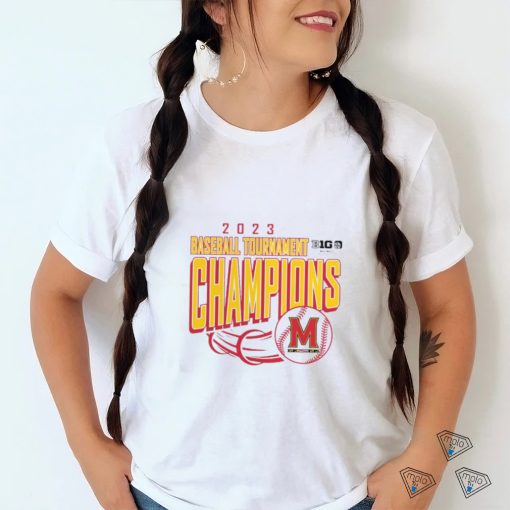 Maryland Terrapins 2023 Big Ten Baseball Conference Tournament Champions T Shirt