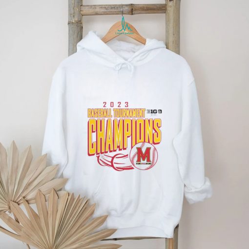 Maryland Terrapins 2023 Big Ten Baseball Conference Tournament Champions T Shirt