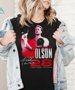 Matt Olson Atlanta Braves first base for the A signature shirt