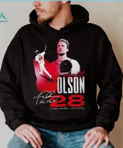 Matt Olson Atlanta Braves first base for the A signature shirt