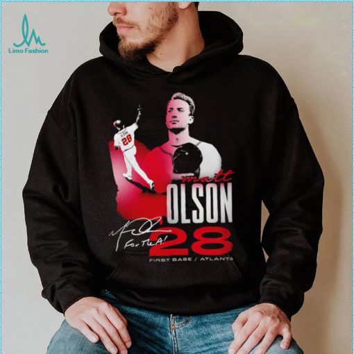 Matt Olson Atlanta Braves first base for the A signature shirt