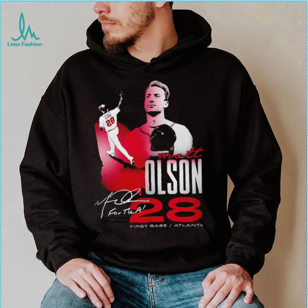 Official Matt Olson Atlanta Braves Shirt, hoodie, sweater, long