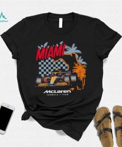 McLaren F1 Team 2023 F1 Miami Grand Prix logo shirt