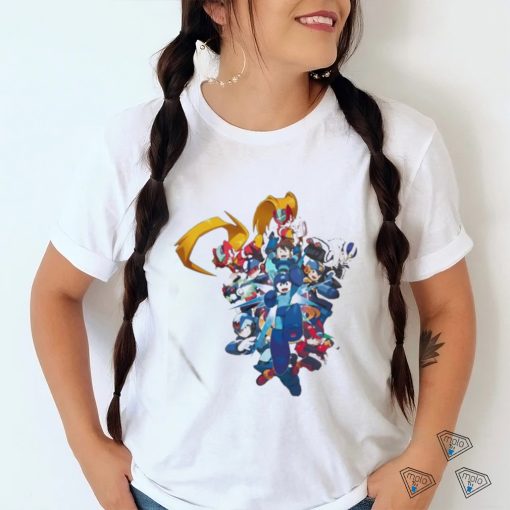 Mega Man’s 35Th Anniversary Artwork Shirt