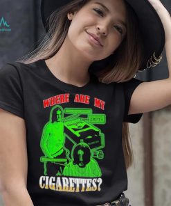 Melange Fishtanklive Where Are My Cigarettes Shirt