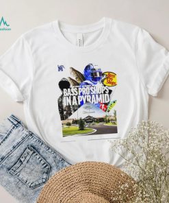 Memphis Tigers the only school with a Bass Pro Shops in a Pyramid shirt