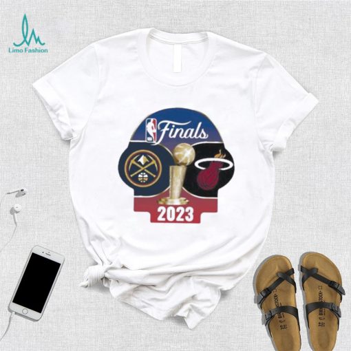 Miami Heat Vs Denver Nuggets 2023 Nba Finals Dueling Shirt