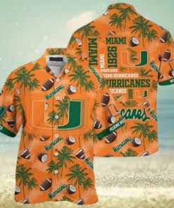 Miami Hurricanes For New Season 3D Hawaiian Shirt For Men And Women