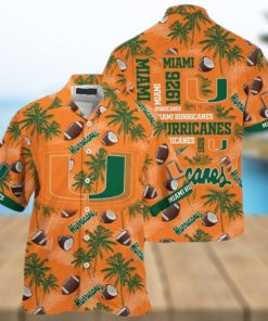 Miami Hurricanes For New Season 3D Hawaiian Shirt For Men And Women