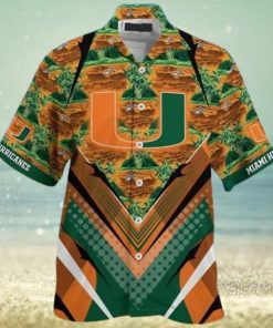 Miami Hurricanes Summer Hawaiian Shirt For Sports Fans This Season Gift For Fans 3d