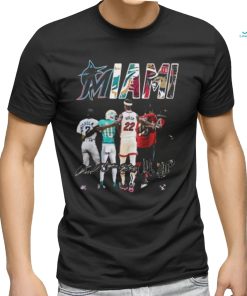 Miami Sports Teams Unisex T Shirt