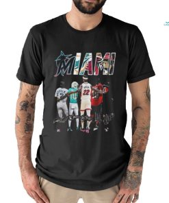 Miami Sports Teams Unisex T Shirt