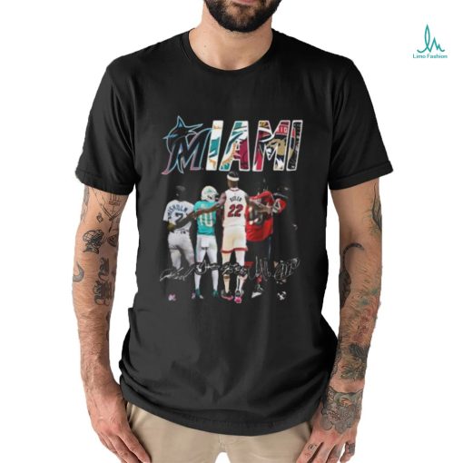 Miami Sports Teams Unisex T Shirt