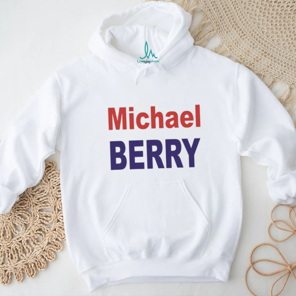 Michael Berry Text Design Shirt Michael Berry Text Design Shirt