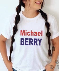 Michael Berry Text Design Shirt