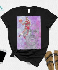 Michael Jordan Chicago Bulls NBA double expression vintage art shirt