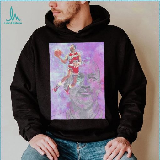 Michael Jordan Chicago Bulls NBA double expression vintage art shirt