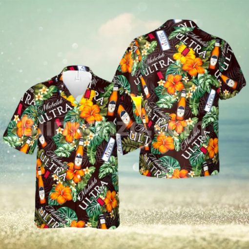 Michelob Ultra Hawaiian Shirt Beer Lovers Gift