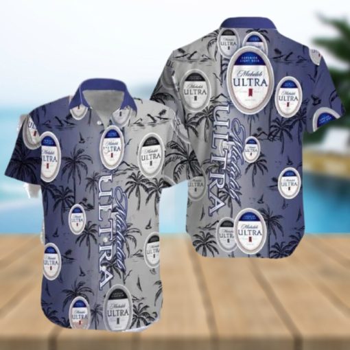 Michelob Ultra Hawaiian Shirt Unusual Gift For Beer Lovers