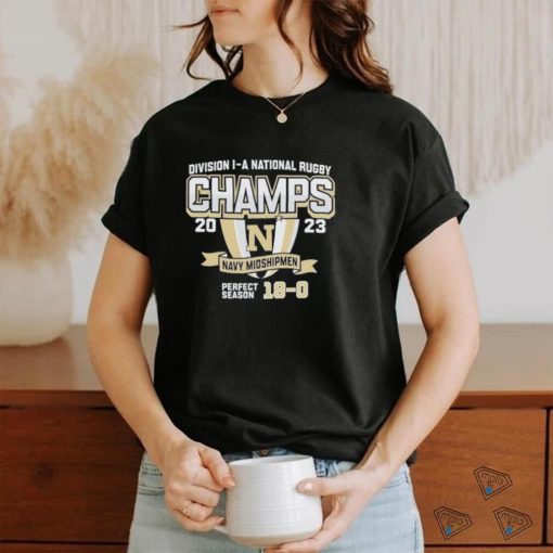 Midshipmen Blue 84 2023 NCAA Men’s Rugby National Champions T Shirt