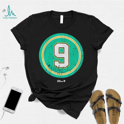 Mike Modano No 9 signature shirt