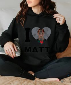 Minnesota Wild Matt Boldy I love Matt heart shirt