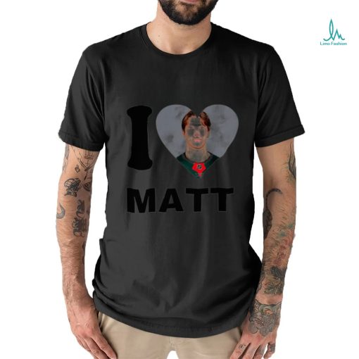 Minnesota Wild Matt Boldy I love Matt heart shirt
