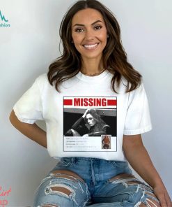 Missing Persons Poster For Becky Lynch Shirt