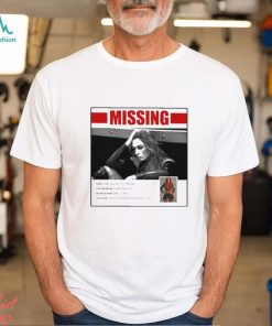 Missing Persons Poster For Becky Lynch Shirt