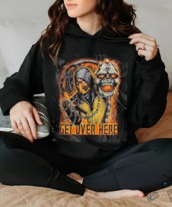 Mortal Kombat Scorpion get over here game shirt