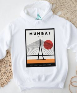 Mumbai India Bandra Worli Sea art shirt