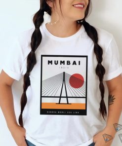 Mumbai India Bandra Worli Sea art shirt