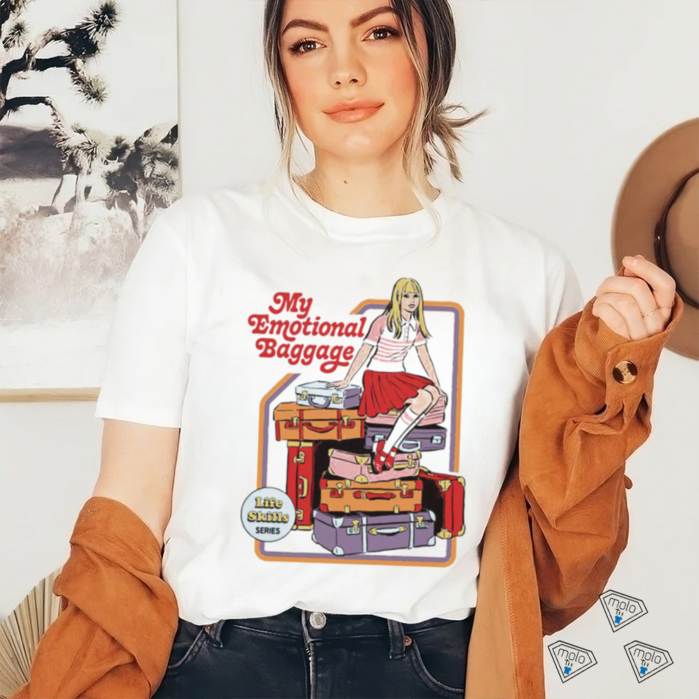 My Emotional Baggage life skills series comic shirt My Emotional Baggage life skills series comic shirt