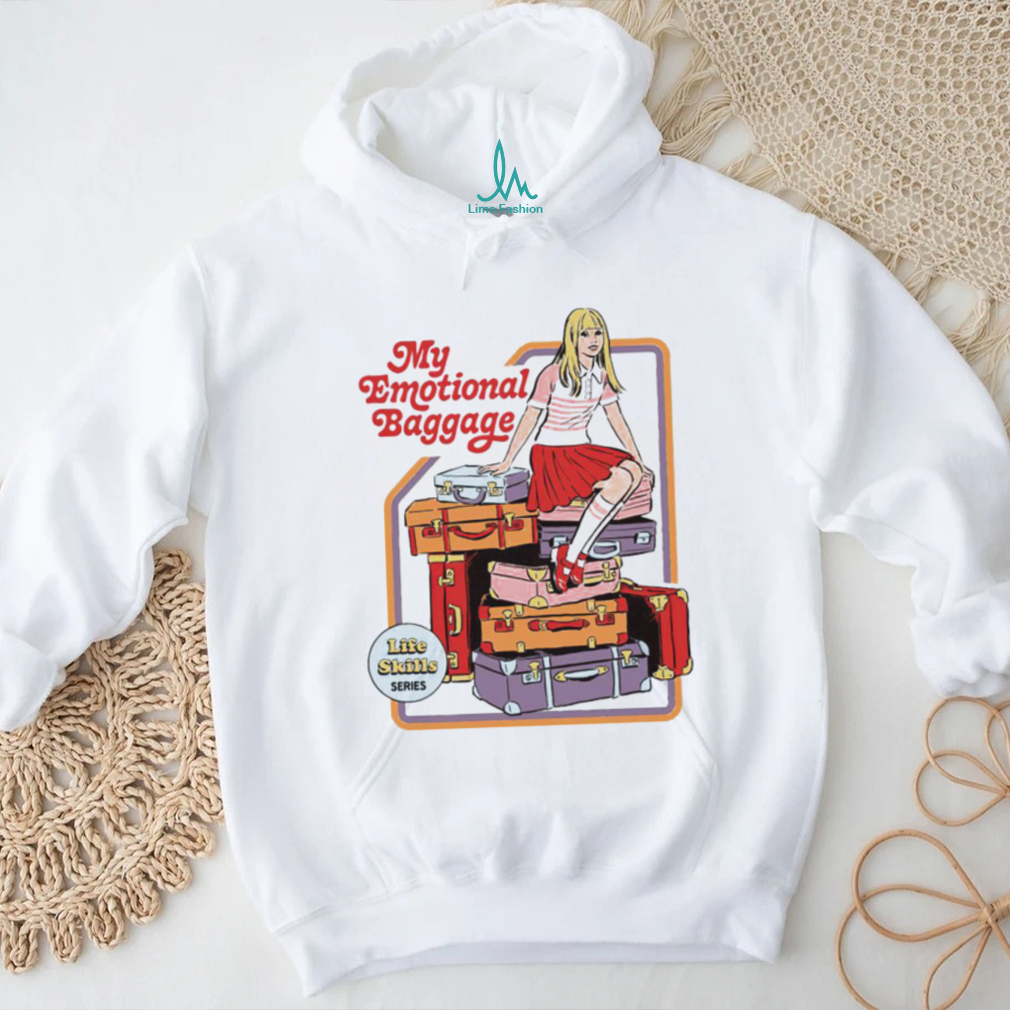 My Emotional Baggage life skills series comic shirt My Emotional Baggage life skills series comic shirt