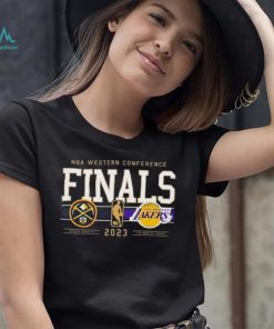 NBA WCF Los Angeles Lakers vs. Denver Nuggets 2023 Matchup Shirt, hoodie, sweater, long sleeve and tank top NBA WCF Los Angeles Lakers vs. Denver Nuggets 2023 Matchup Shirt