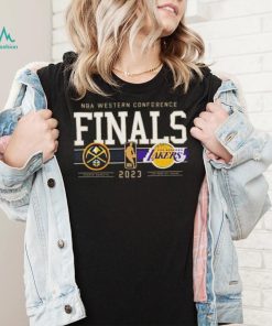 NBA WCF Los Angeles Lakers vs. Denver Nuggets 2023 Matchup Shirt, hoodie, sweater, long sleeve and tank top NBA WCF Los Angeles Lakers vs. Denver Nuggets 2023 Matchup Shirt