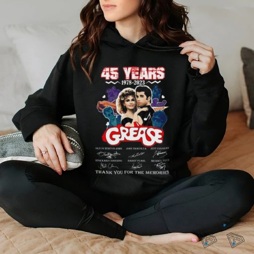 NEW 45 Years 1978 2023 Grease Thank You For The Memories T Shirt